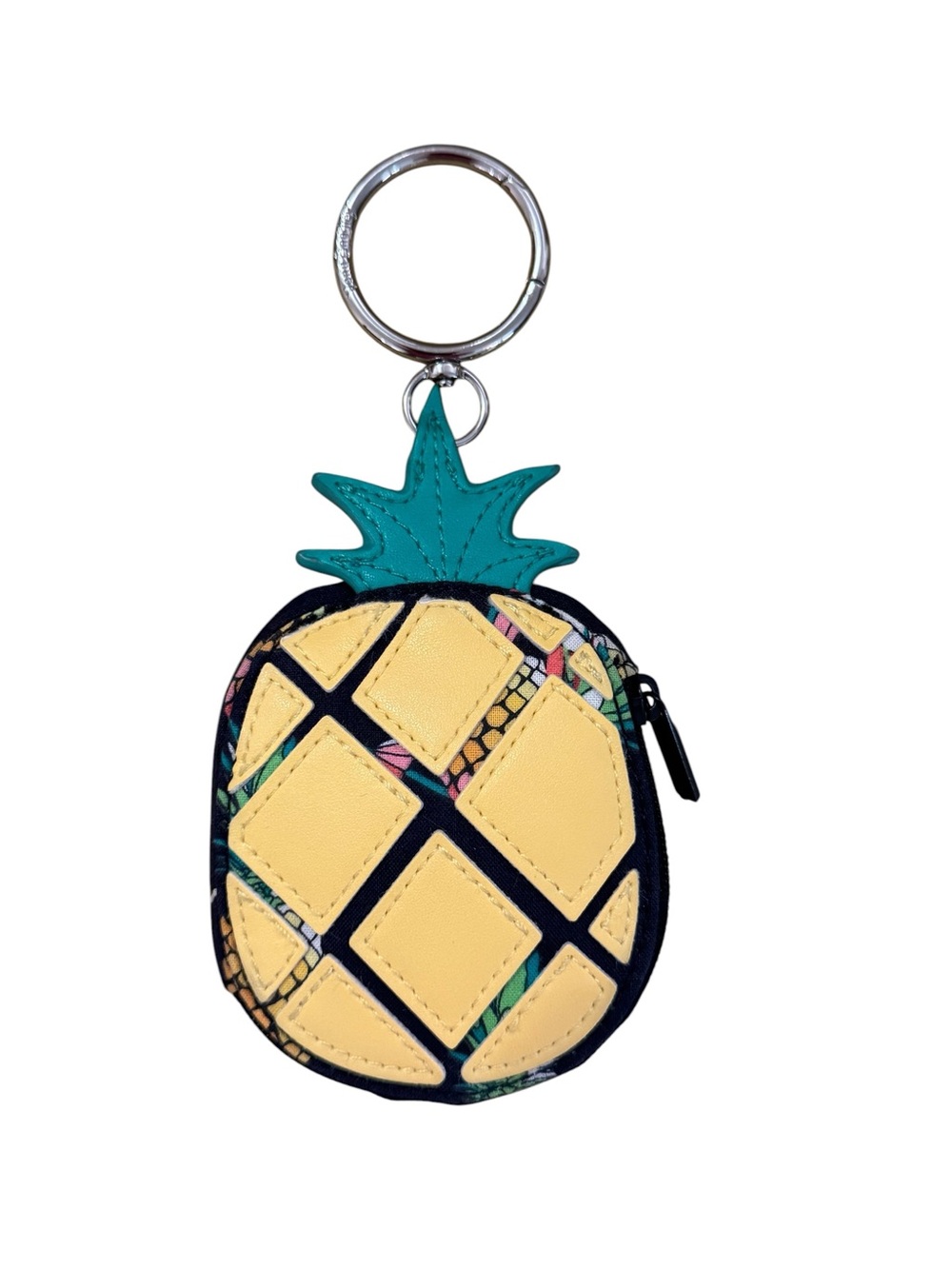 Vera Bradley Toucan Party Pineapple Coin Pouch and Bag Charm RETIRED